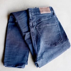 Madewell high riser skinny skinny jean